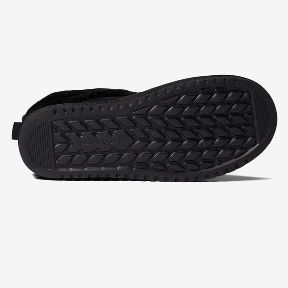 UGG Koolaburra Black Leather Sheepskin Lining Mid Calf Boots Size 7 - Picture 9 of 11